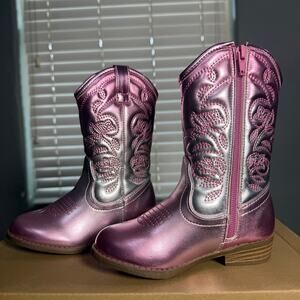 Steve Madden Kids Dollie Ombre Western Boot, Toddler 9